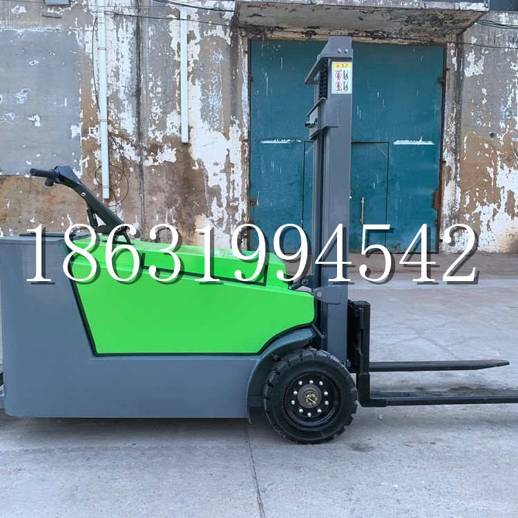 铁门关市小型电动叉车1吨2吨步行站驾式电瓶堆高充电装卸车液压升降车铲车